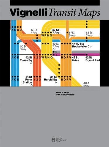 Tapa de Vignelli Transit Maps