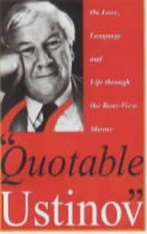 Tapa de QUOTABLE USTINOV.