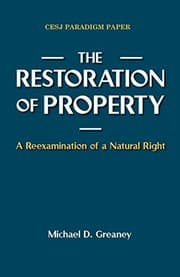 Tapa de The Restoration of Property