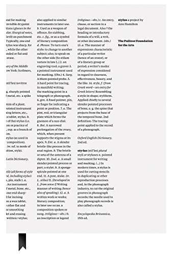 Tapa de Ann Hamilton