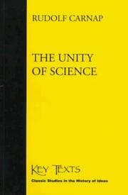 Tapa de The Unity of Science (Key Texts)