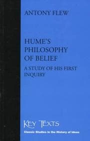 Tapa de Hume's Philosophy of Belief (Key Texts)