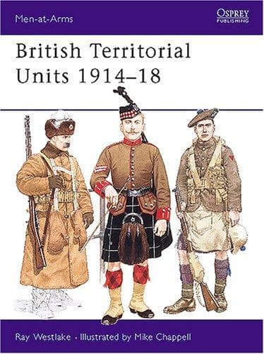 Tapa de British Territorial Units 1914-18
