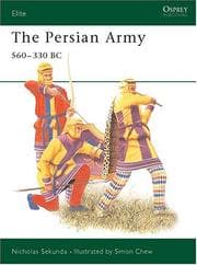 Tapa de The Persian Army 560-330 BC