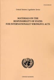 Tapa de Materials on the Responsibility of States for Internationally Wrongful Acts