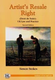 Tapa de Artist's Resale Right : UK Law and Practice