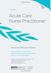 Tapa de Acute Care Nurse Practitioner Review and Resource Manual - Volume 1