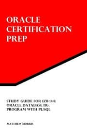 Tapa de Study Guide for 1Z0-144 : Oracle Database 11g : Program with PL/SQL