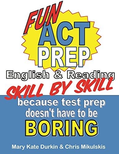 Tapa de Fun ACT Prep Skill by Skill : English & Reading