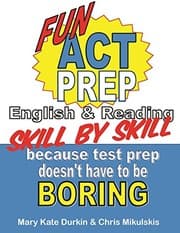 Tapa de Fun ACT Prep Skill by Skill : English & Reading
