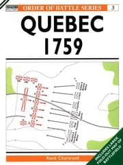 Tapa de Quebec 1759 (Order of Battle)