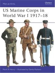 Tapa de US Marine Corps in World War I, 1917-1918