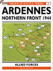Tapa de The Ardennes Offensive US V Corps & XVIII (Airborne) Corps: Northern Sector (Order of Battle)