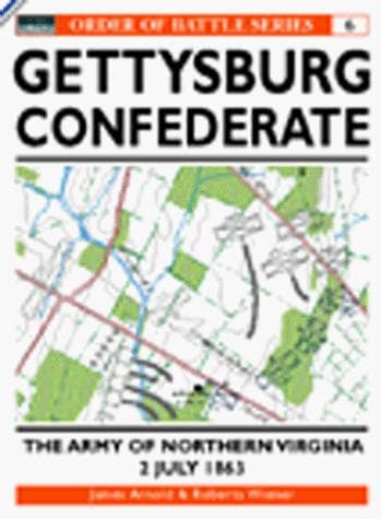 Tapa de Gettysburg July 2 1863: Confederate