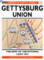Tapa de Gettysburg July 3 1863: Union