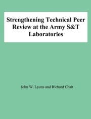 Tapa de Strengthening Technical Peer Review at the Army S&T Laboratories