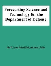 Tapa de Forecasting Science and Technology for the Department of Defense