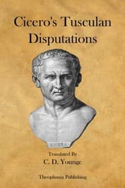 Tapa de Cicero's Tusculan Disputations