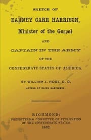 Tapa de Sketch Of Dabney Carr Harrison