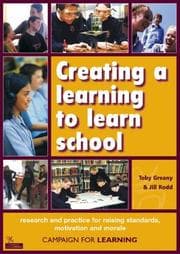 Tapa de Creating a learning to learn school