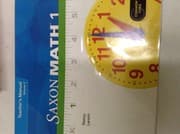 Tapa de Saxon Math 1, Teacher's Manual, Volume 2