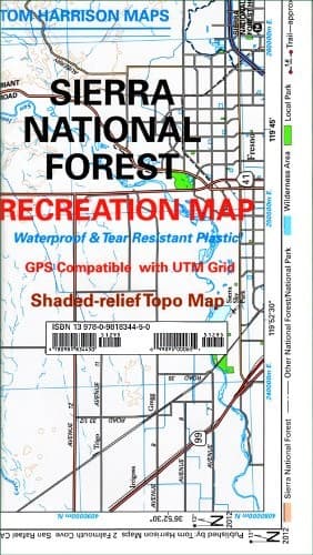 Tapa de Sierra National Forest Map