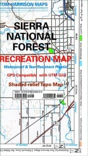 Tapa de Sierra National Forest Map
