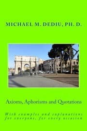 Tapa de Axioms, Aphorisms and Quotations