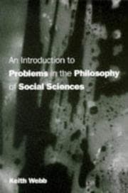 Tapa de An introduction to problems in the philosophy of social sciences