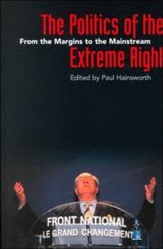 Tapa de The Politics of the Extreme Right