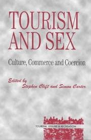 Tapa de Tourism and Sex (Tourism, Leisure, and Recreation Series)
