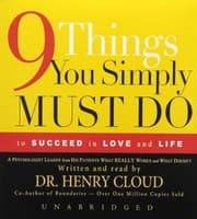 Tapa de 9 Things You Simply Must Do to Succeed in Love and Life