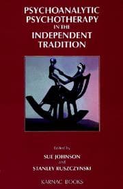 Tapa de Psychoanalytic psychotherapy in the independent tradition