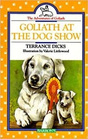 Tapa de Goliath at the dog show