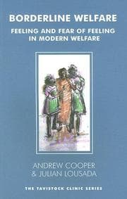 Tapa de BORDERLINE WELFARE: FEELING AND FEAR OF FEELING IN MODERN WELFARE