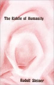 Tapa de The Riddle of Humanity