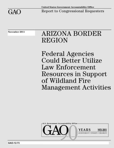 Tapa de Arizona Border Region