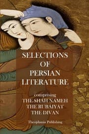 Tapa de Selections of Persian Literature