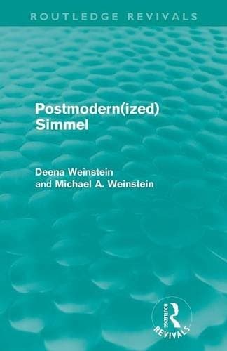 Tapa de Postmodernized Simmel