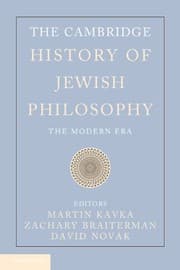Tapa de The Cambridge History of Jewish Philosophy
