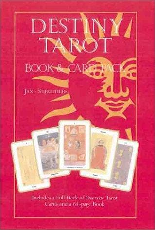 Tapa de Destiny Tarot Book & Card Pack