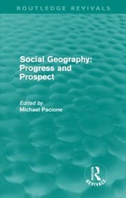 Tapa de Social Geography