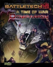 Tapa de Battletech Time of War Companion *OP*
