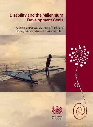 Tapa de Disability and the Millennium Development Goals