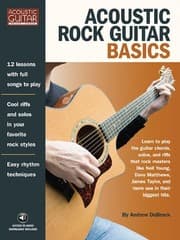 Tapa de Acoustic Rock Guitar Basics