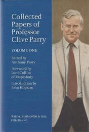 Tapa de Collected Papers of Professor Clive Parry