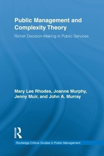 Tapa de Public management and complexity theory