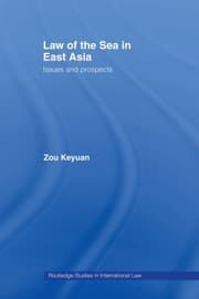 Tapa de Law of the Sea in East Asia
