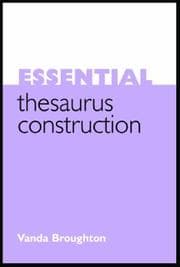 Tapa de Essential Thesaurus Construction