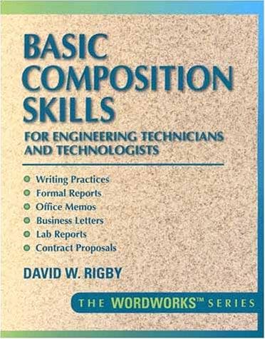 Tapa de Basic composition skills for engineering technicians and technologists